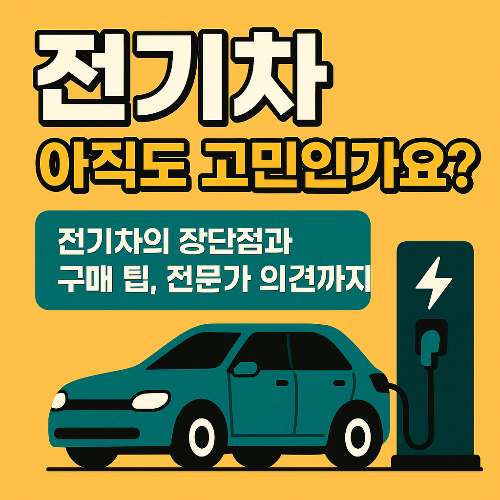 전기차 구매팁 전문가 의견