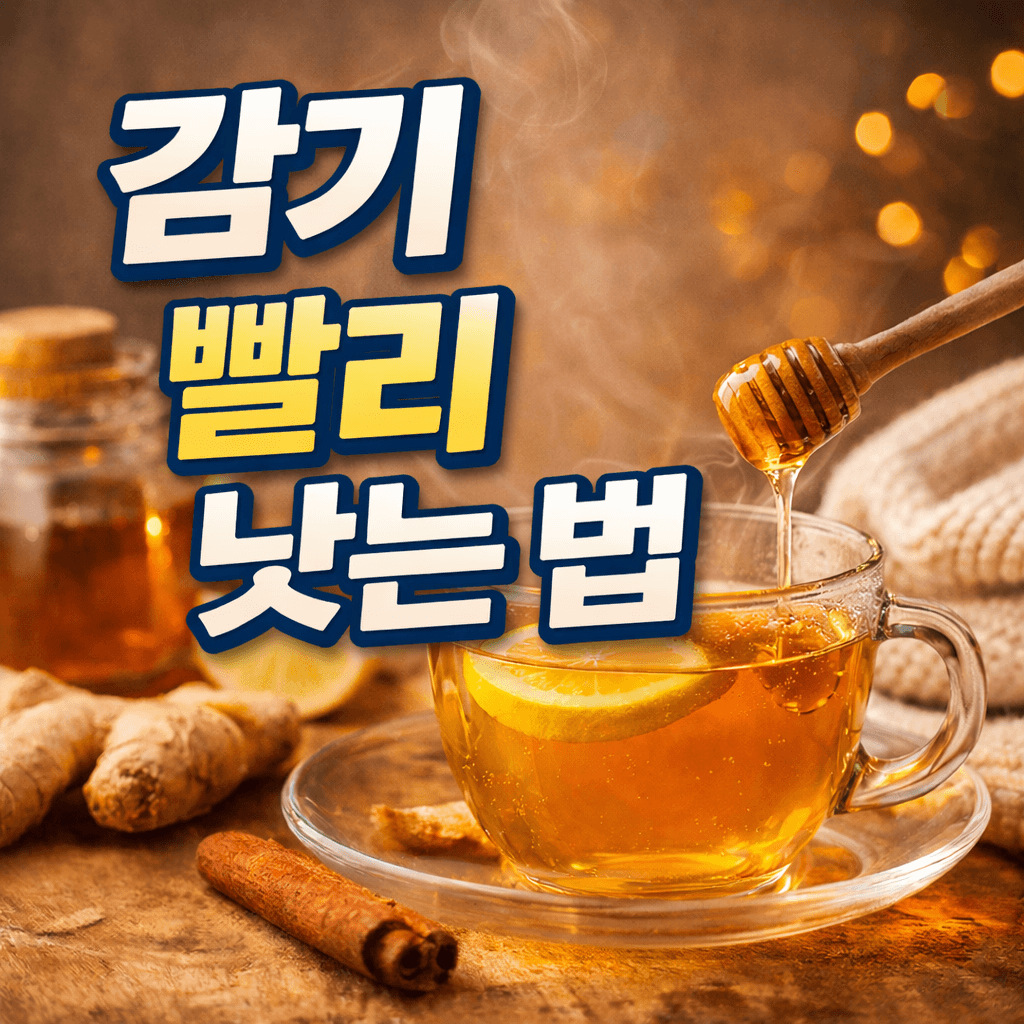감기 빨리 낫는 법: 의사도 추천하는 회복 루틴