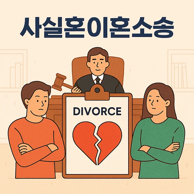 사실혼이혼소송,이혼전문변호사