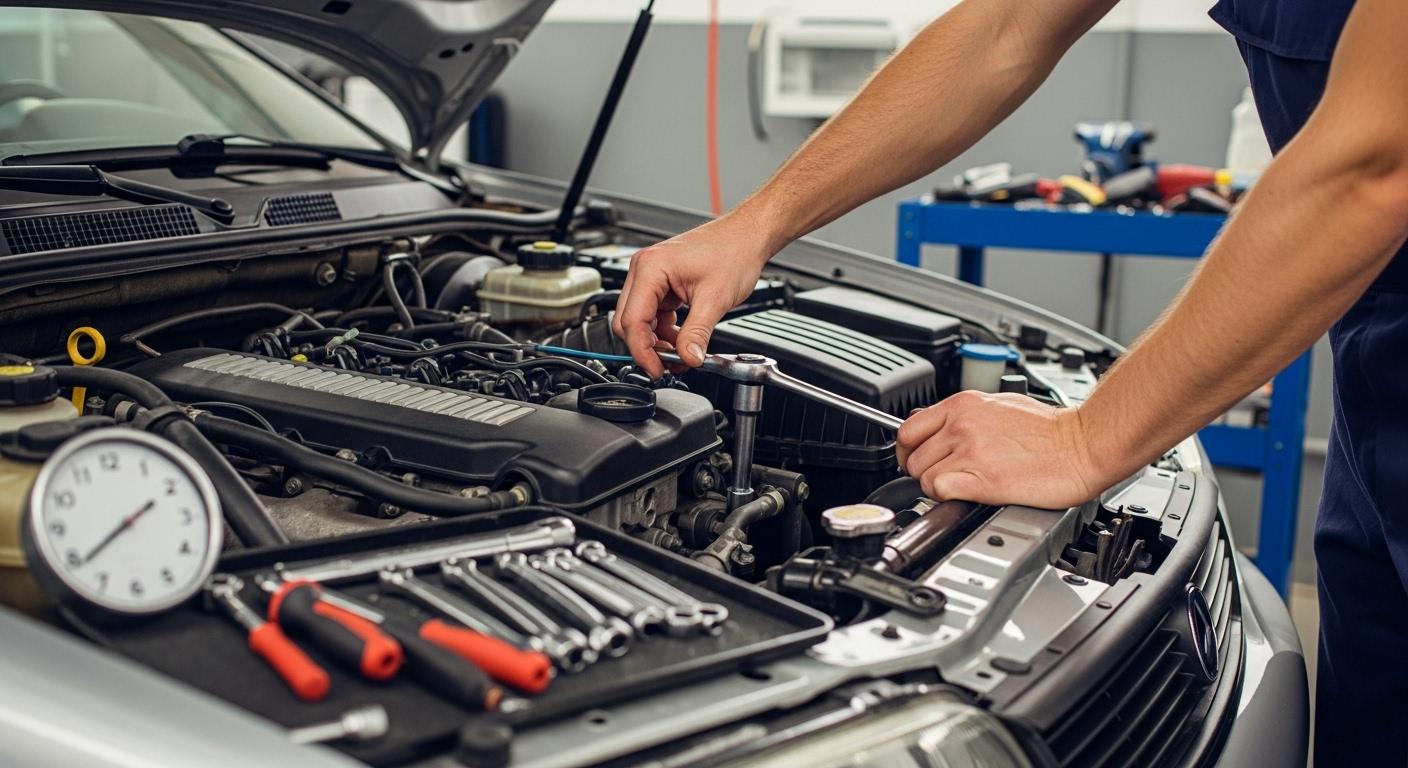 자동차 정비 시간