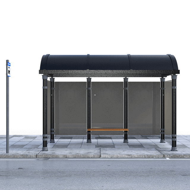 버스정류장사진