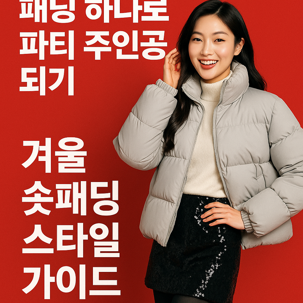 겨울 숏패딩