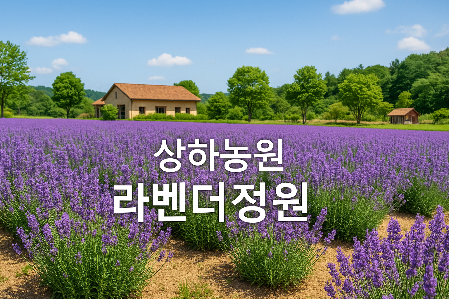 상하농원 라벤더정원