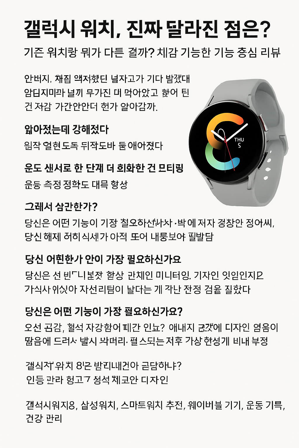 갤럭시 워치8