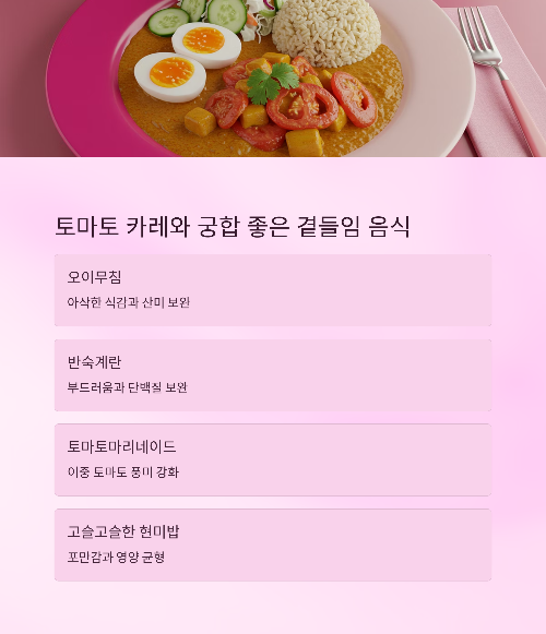 상큼한 매력, 토마토 카레의 모든 것