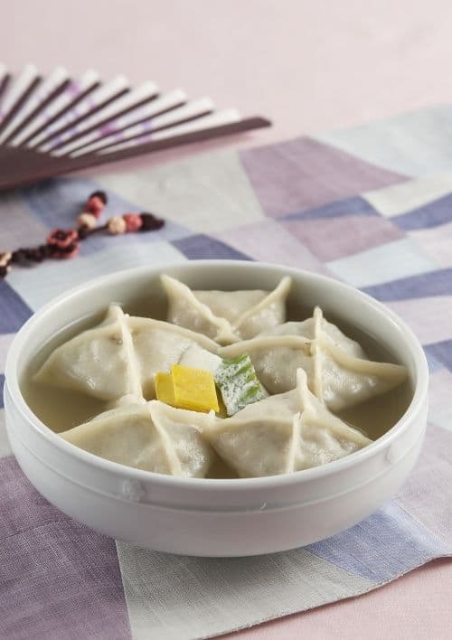 여름철 별미, 개성의 냉만두 편수