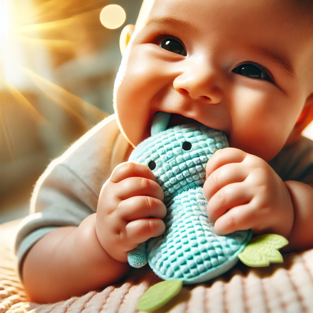 아기 이앓이 사진