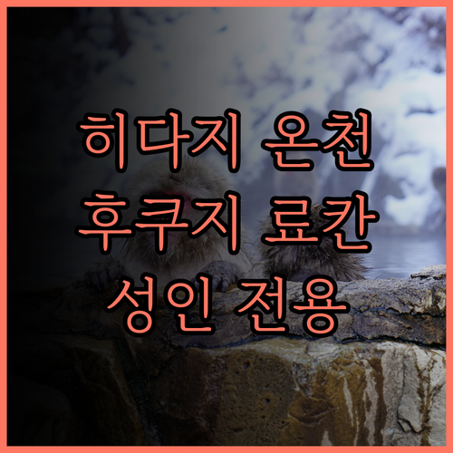 가쿠리안 히다지 어른 전용.. 후쿠지