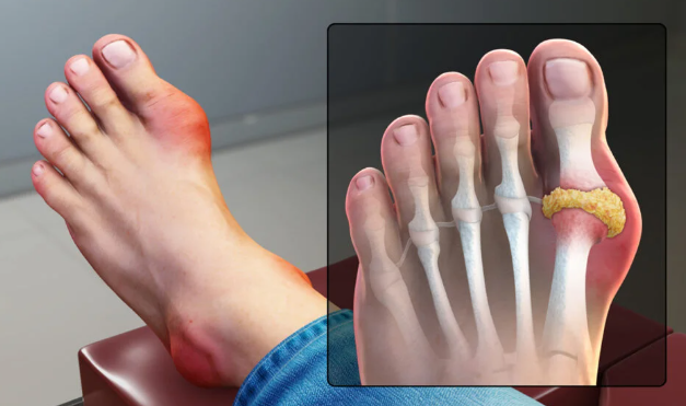 엄지 발가락 옆 통증