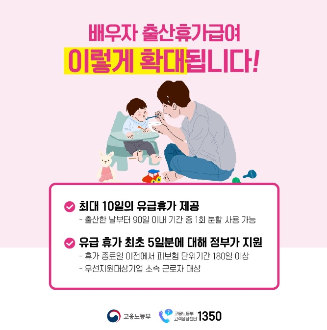 배우자-출산휴가급여-확대