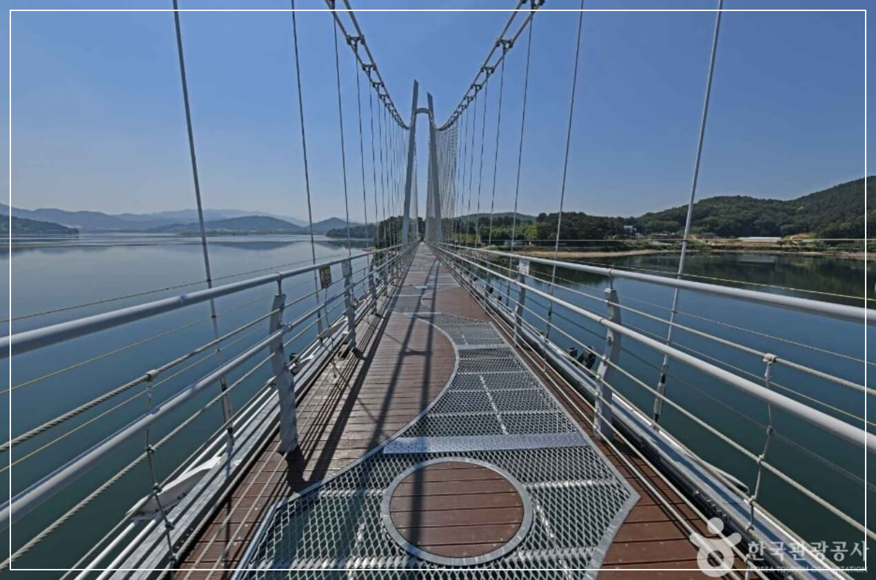 논산 가볼만한곳 베스트10 탑정호 출렁다리 &amp; 수변생태공원