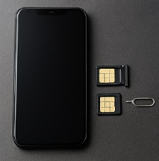 핸드폰과유심칩