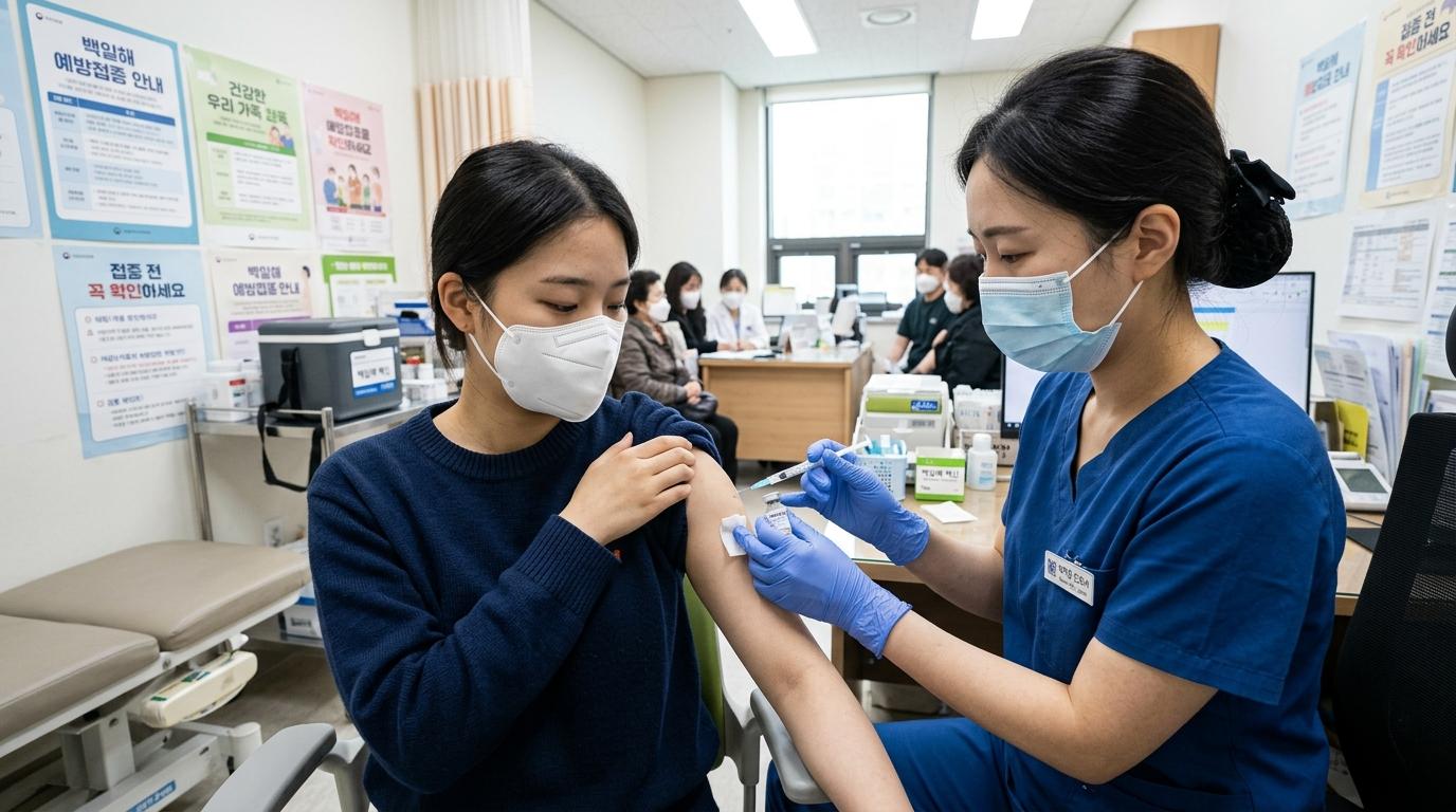 백일해 예방접종