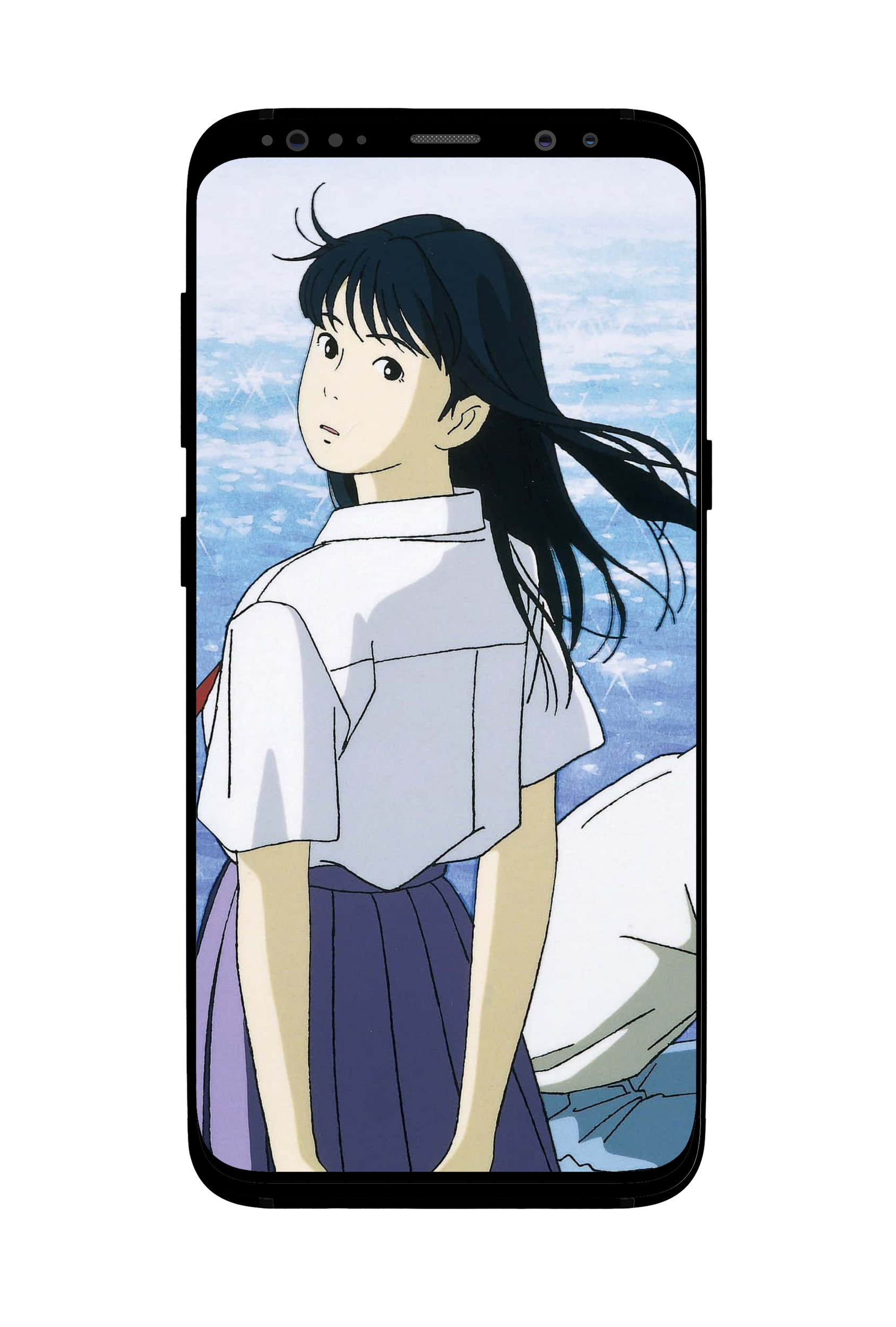 바다가 들린다 배경화면 지브리 아이패드 아이폰