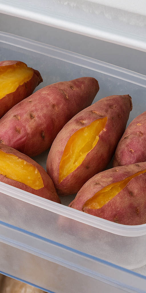 삶은고구마 냉동보관