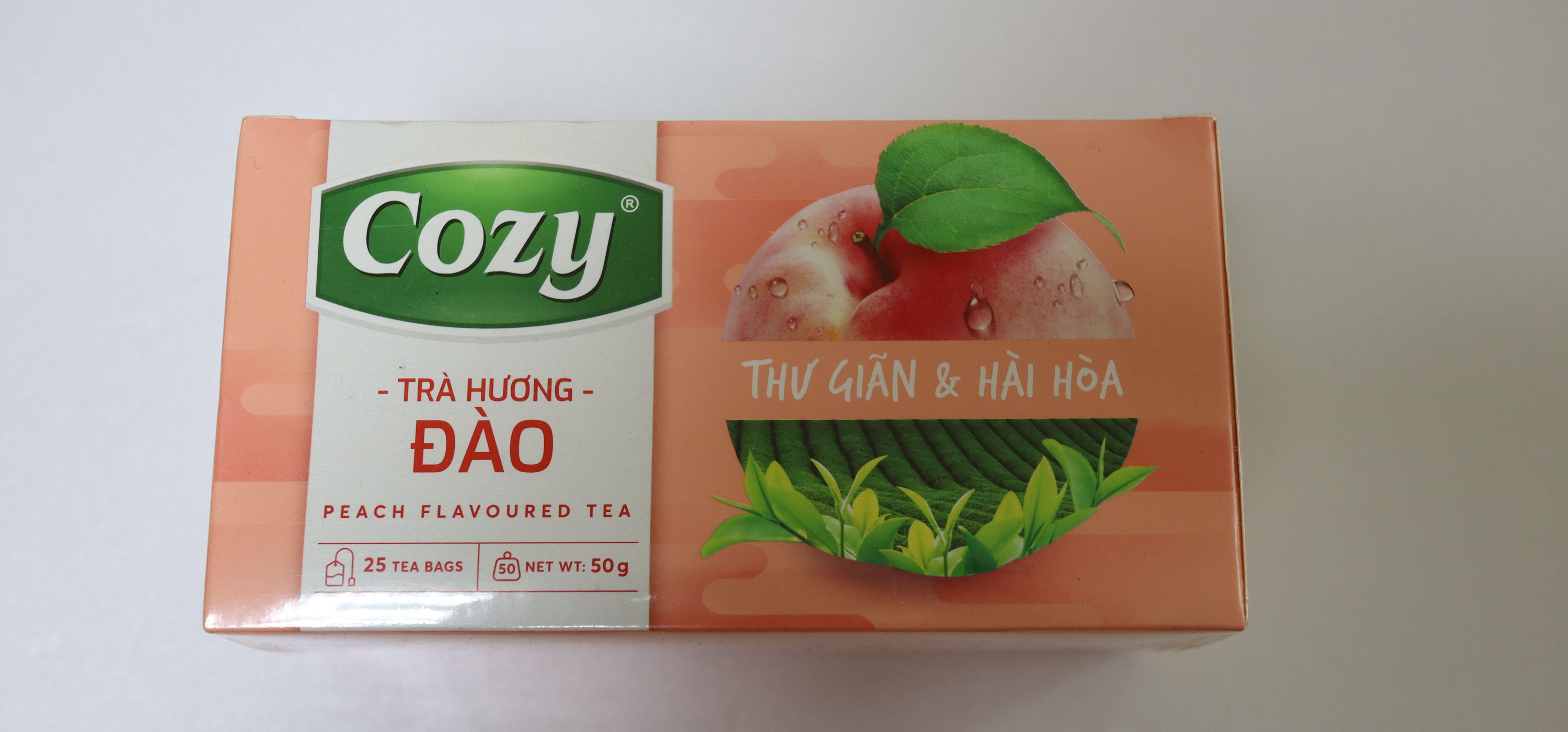 COZY-복숭아-차-한박스