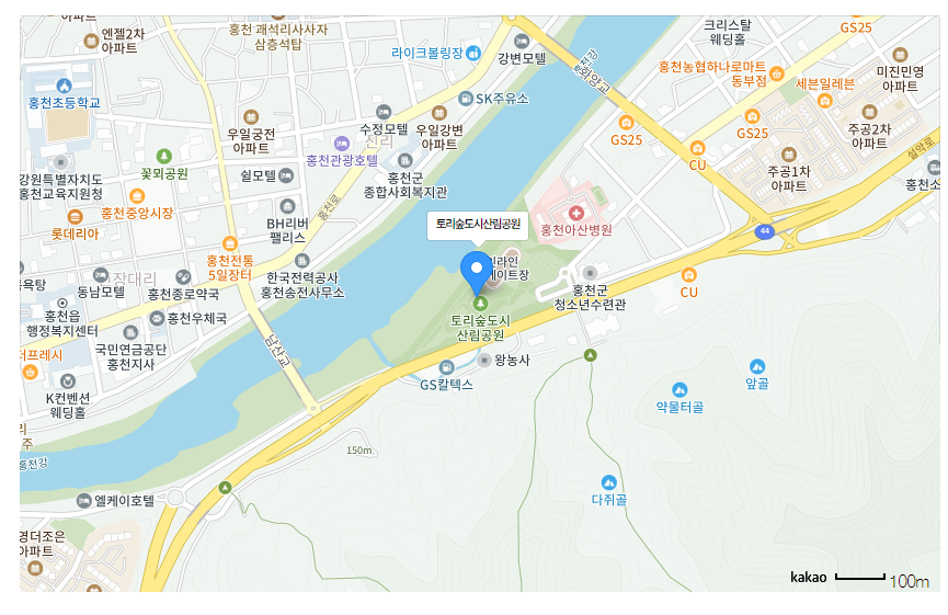 강원도 홍천 인삼한우명품축제 오시는 길