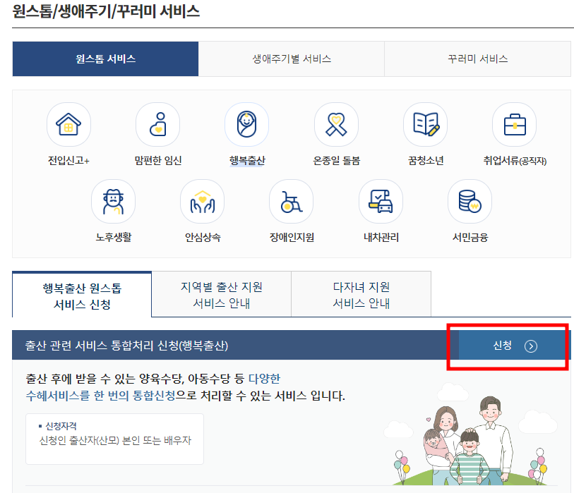 아동수당 신청방법