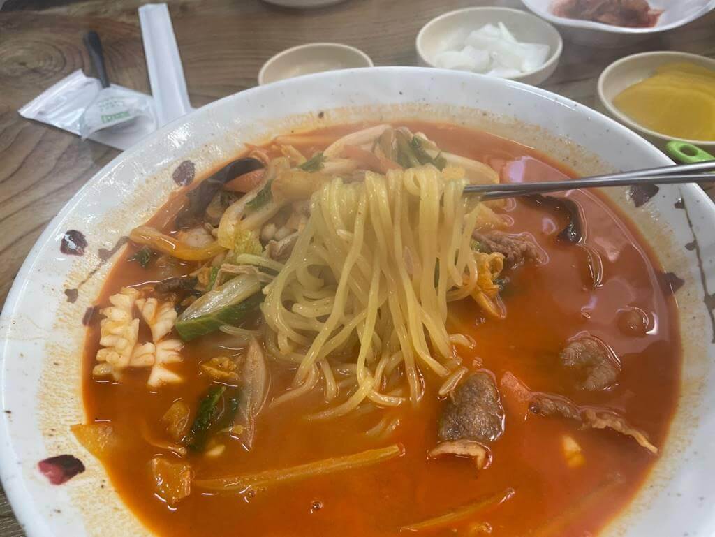군산 짬뽕