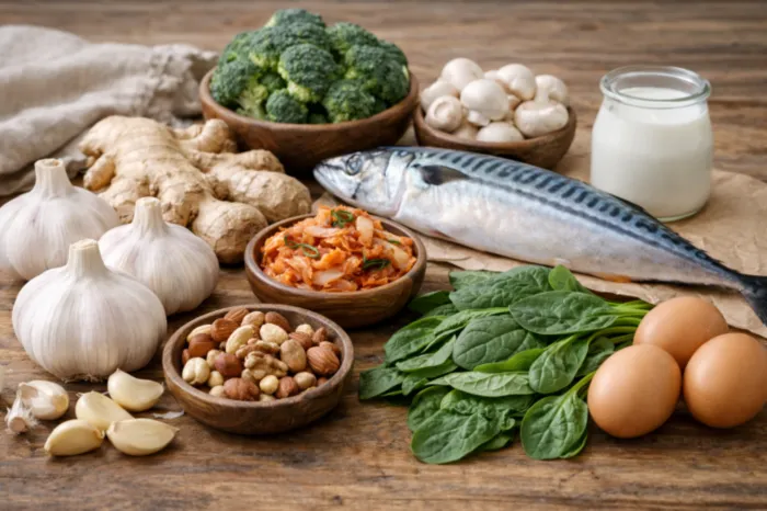 면역력에 좋은 음식 10