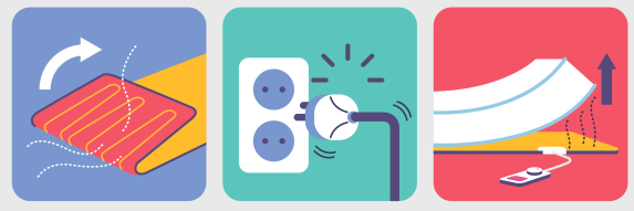 전기장판 코드 빼기