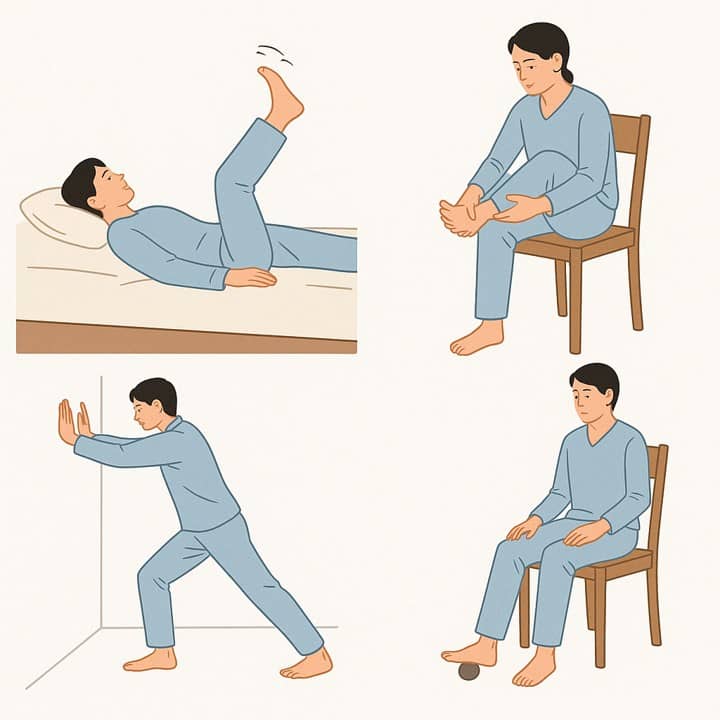 아침 발 통증을 줄이는 생활 루틴 4가지