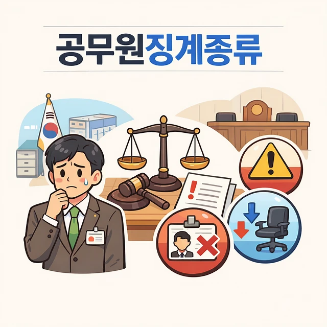 공무원징계종류
