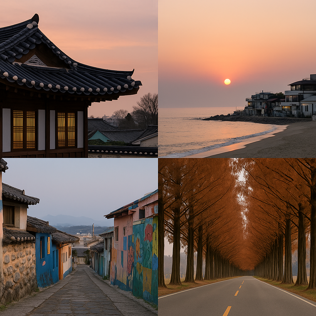 국내 감성 여행지 베스트 셀렉션