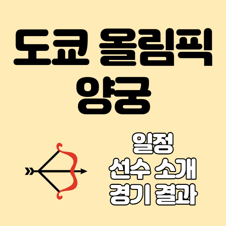 도쿄 올림픽 양궁 썸네일