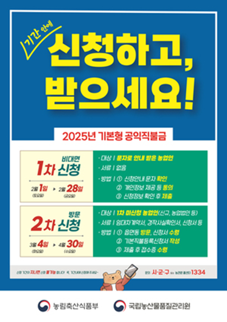 2025 공익직불금 신청 완전 분석: 농업인의 혜택, 놓치지 마세요! 관련 3