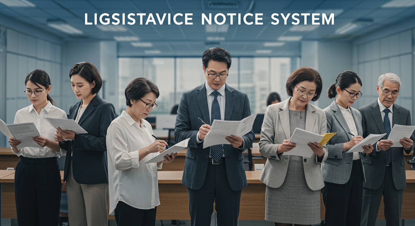 정부입법 '입법예고제도'란 무엇인가?