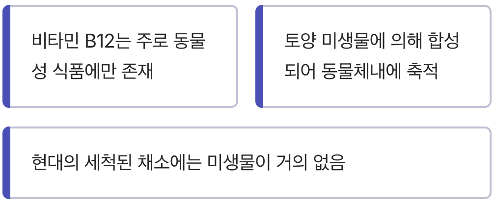 채식주의자의 딜레마&amp;#44; 식물에는 없는 비타민