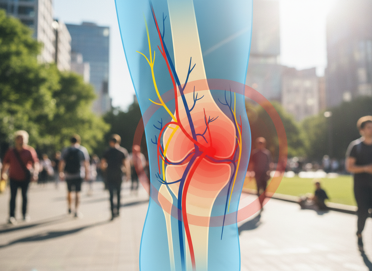 무릎 오금 통증 원인 진료과 찾기 어디아파 앱 어플