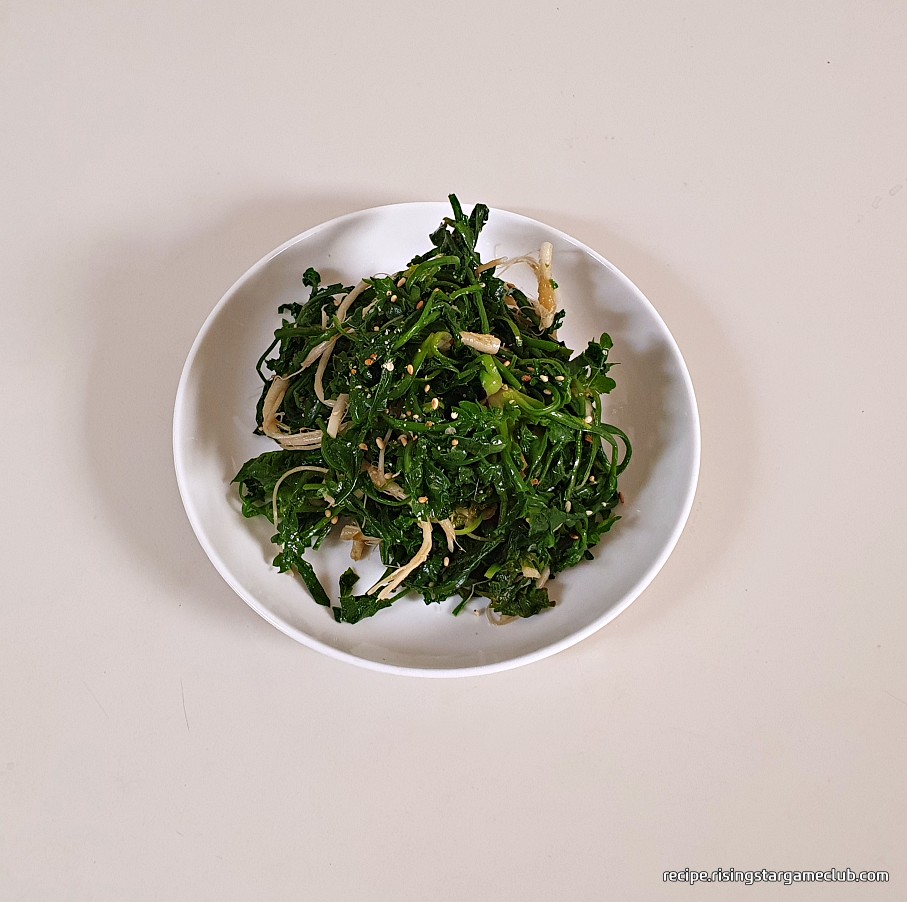 냉이 무침 만들기