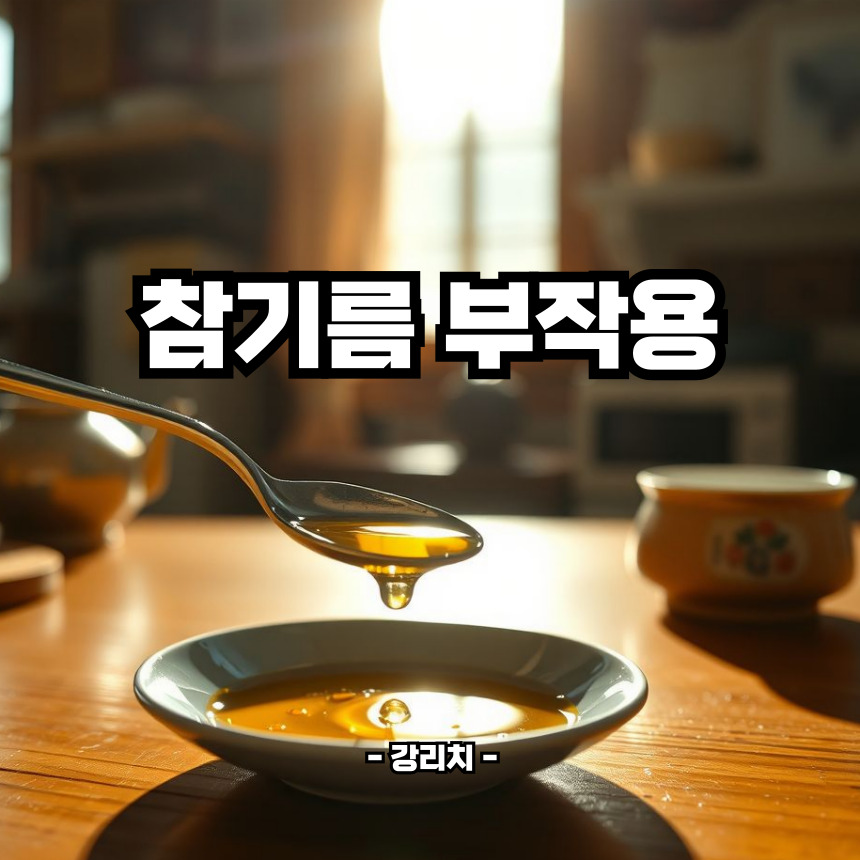 참기름 부작용