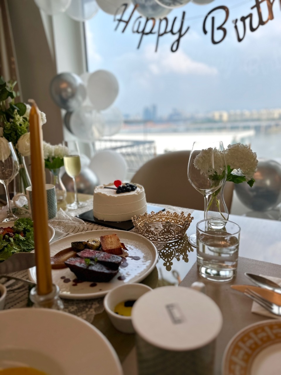  화이트데이 데이트 한강뷰