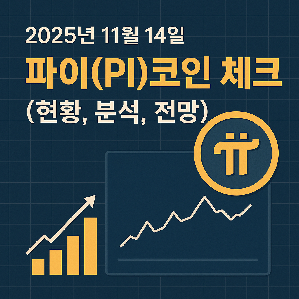 2025년 11월 14일 파이(PI)코인 체크 (현황, 분석, 전망) 이미지