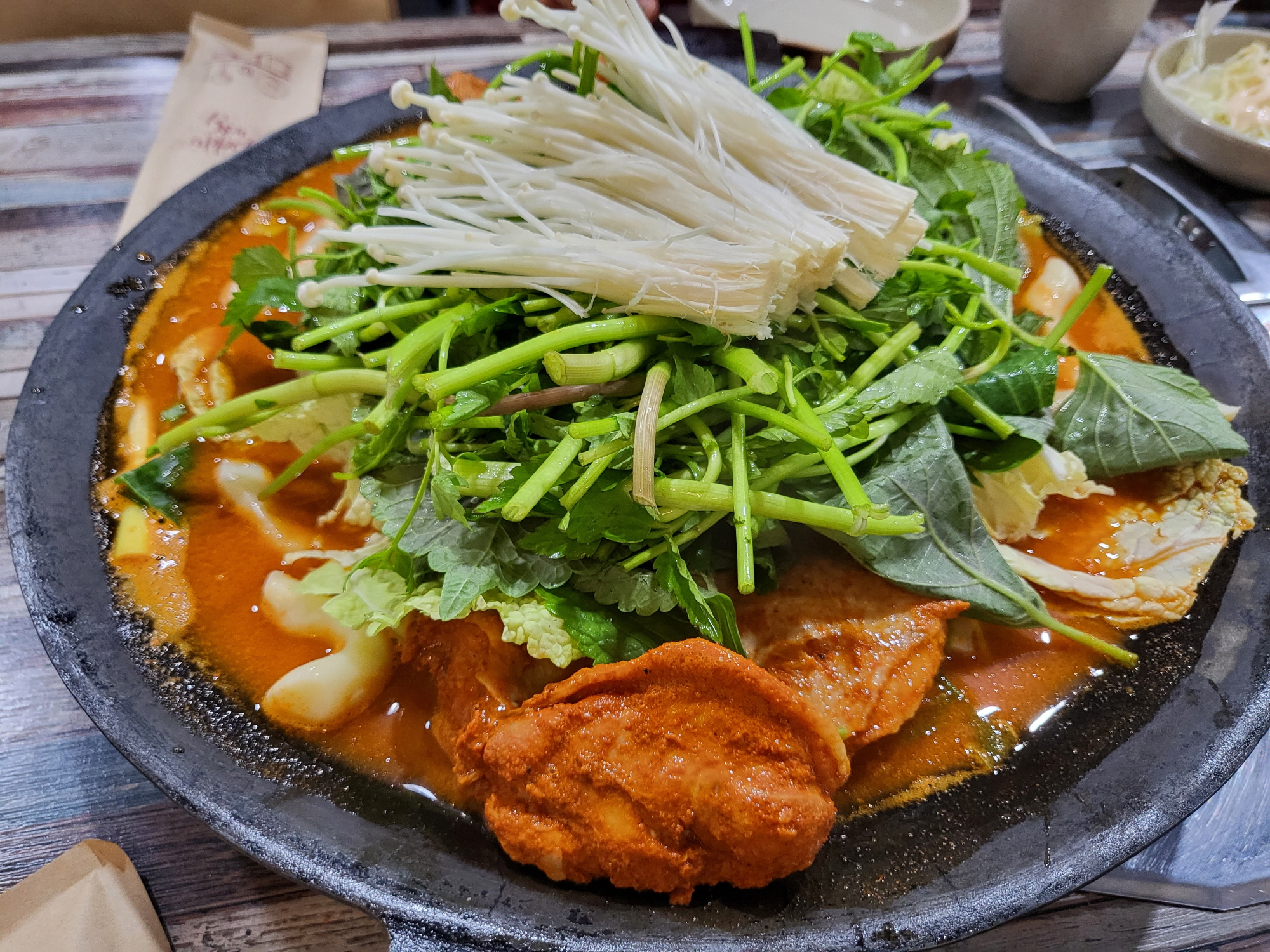 태백애물닭갈비 - 물닭갈비