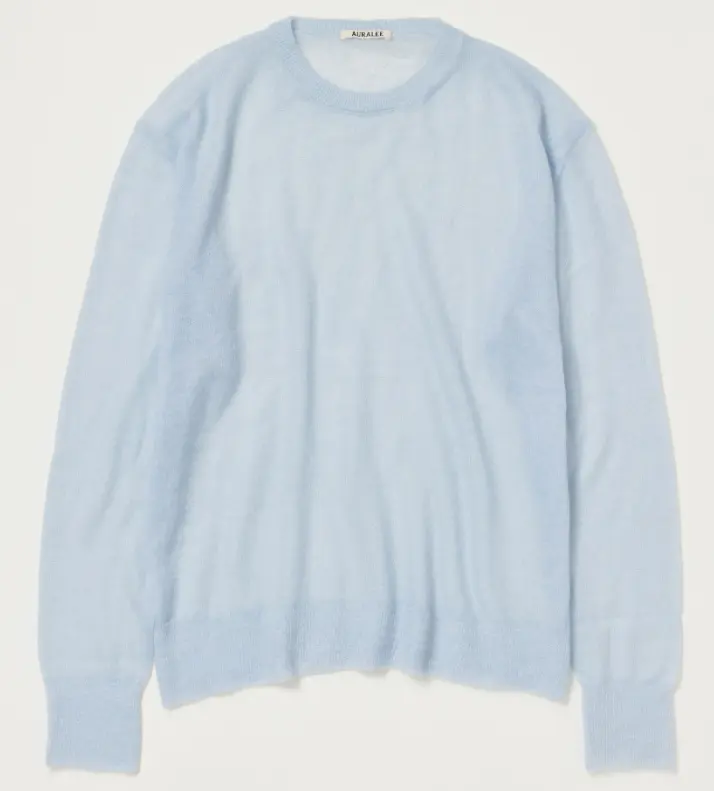 KID MOHAIR SHEER KNIT P/O
