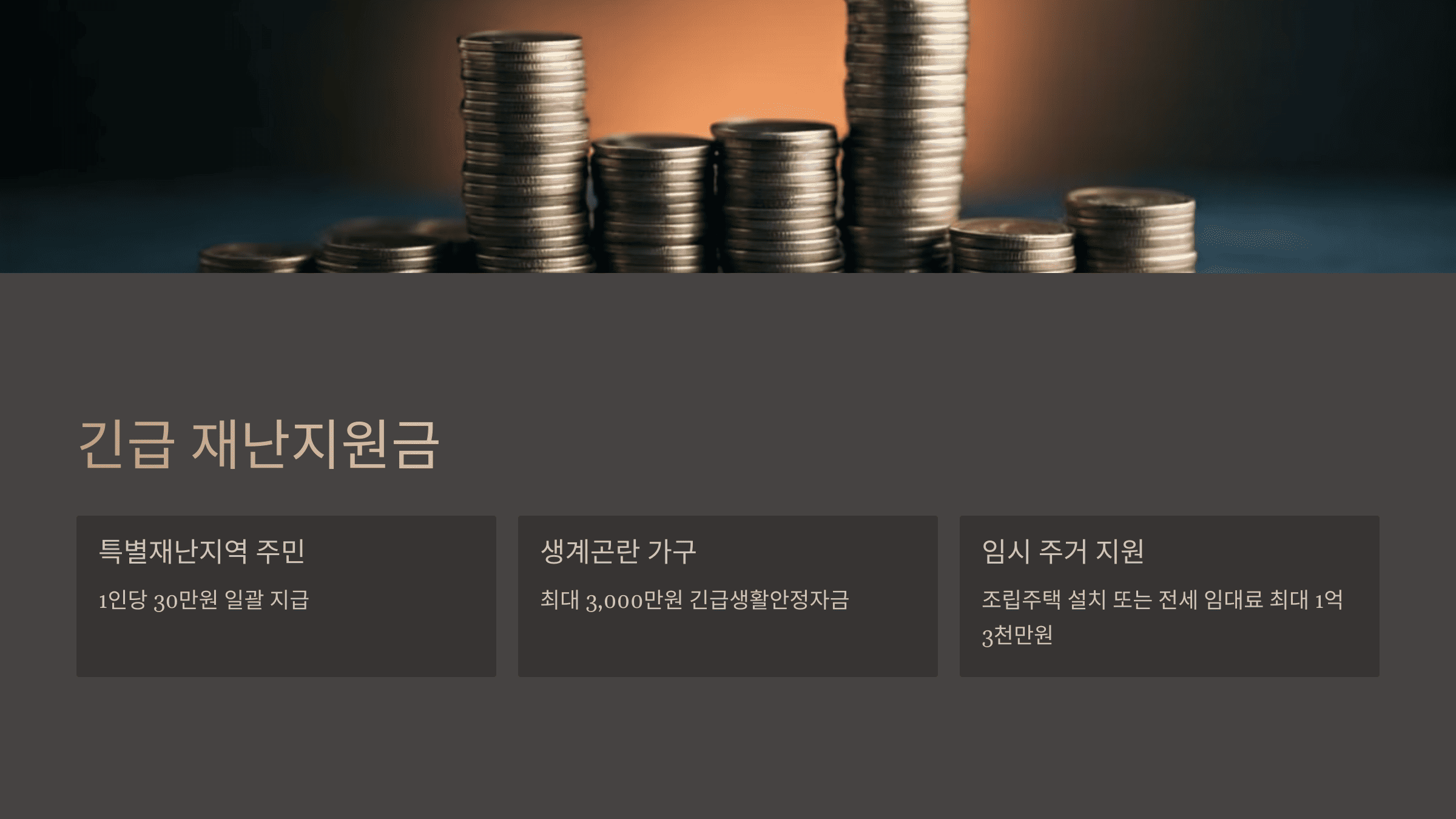 불 피해 지원, 정부·민간 혜택 총정리!