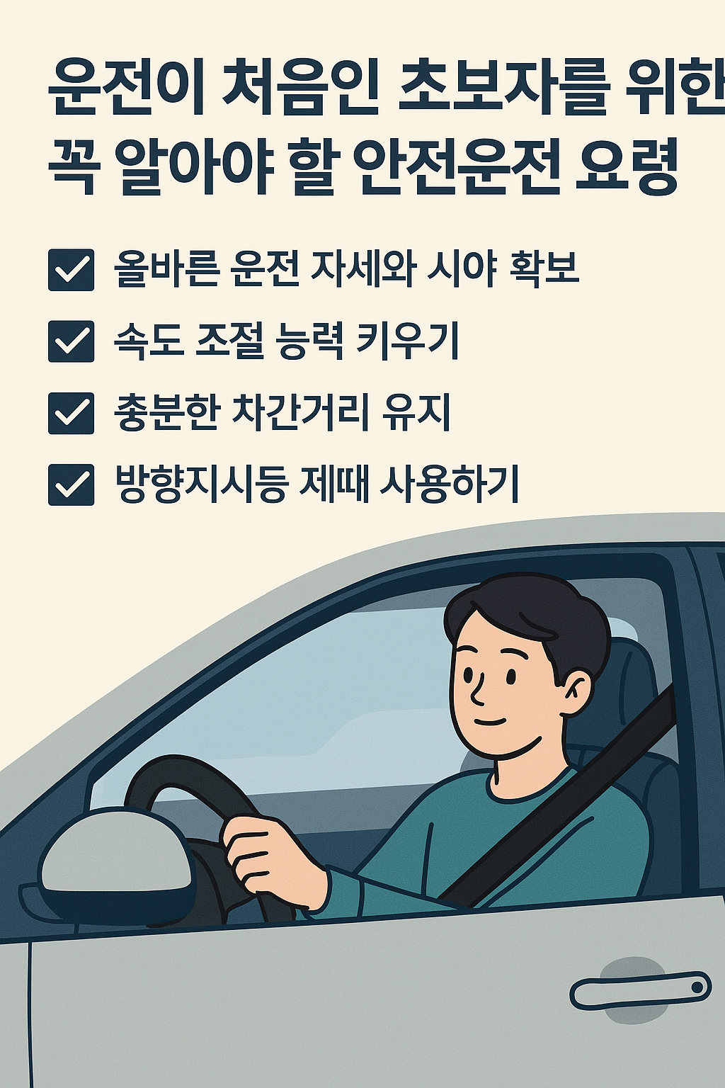 초보운전 관련 사진