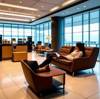 인천공항 아시아나 라운지 이용 요금 무료 제휴 카드