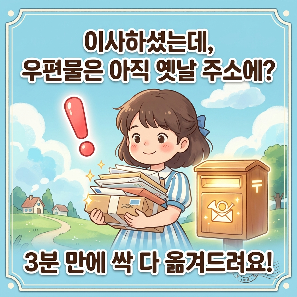 2026년 우체국 주소 이전서비스 신청방법
