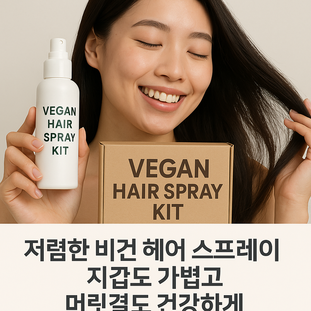 비건 헤어 스프레이