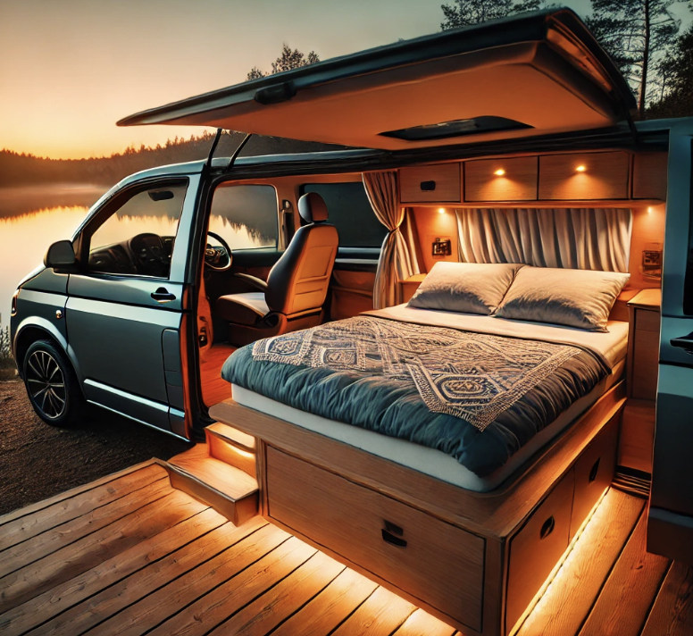 차박하기 좋은 자동차 사진