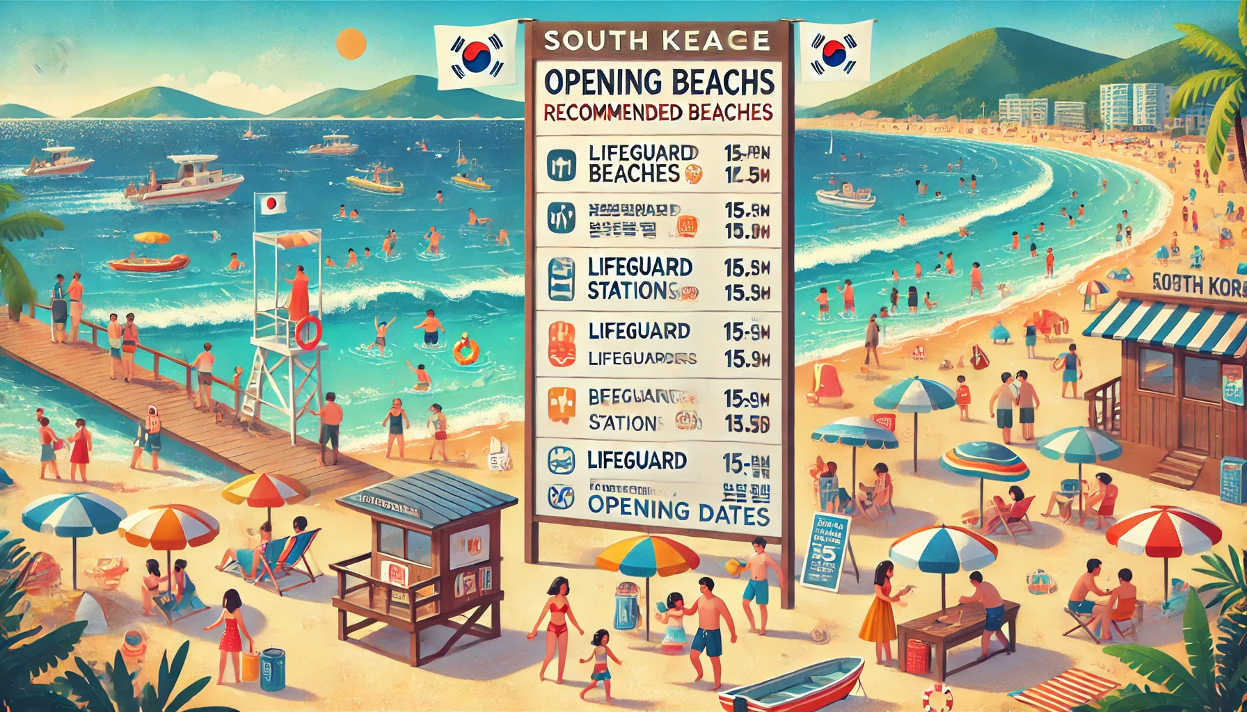 국내 여름 해수욕장 추천 & 개장일 정보
