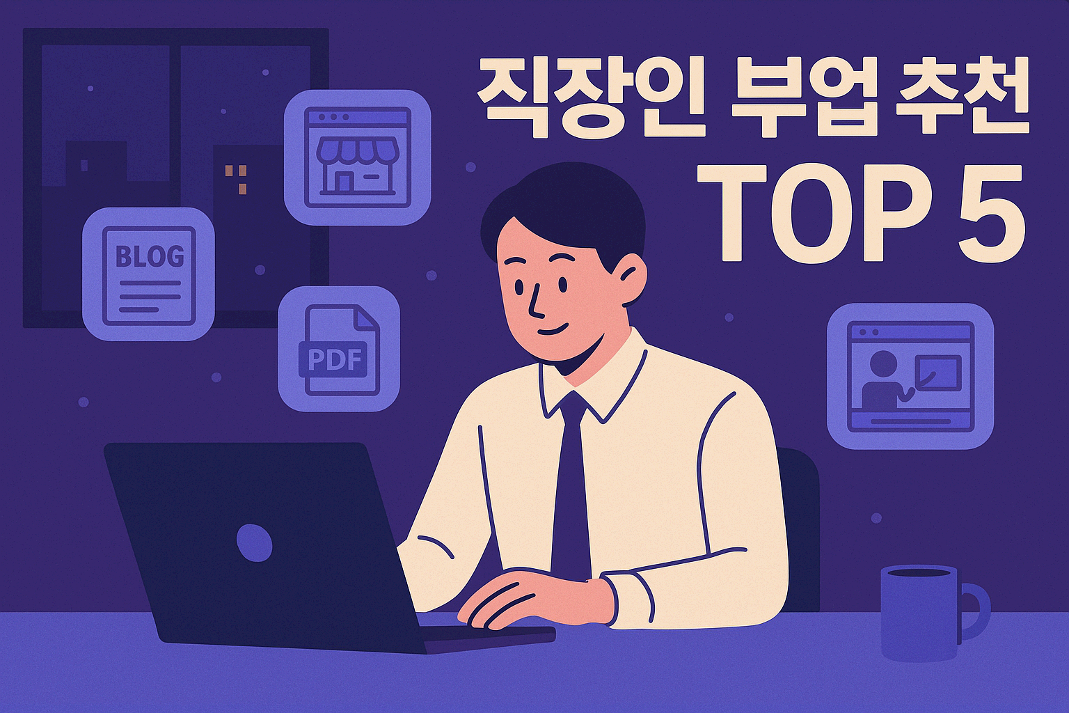 직작인을-위한-부업-추천-TOP5