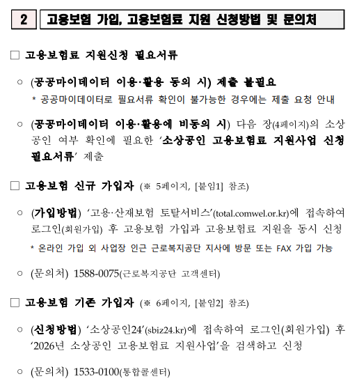 소상공인 정책자금 지원금 고용보험료 시장 진흥공단 최대 80%지원!