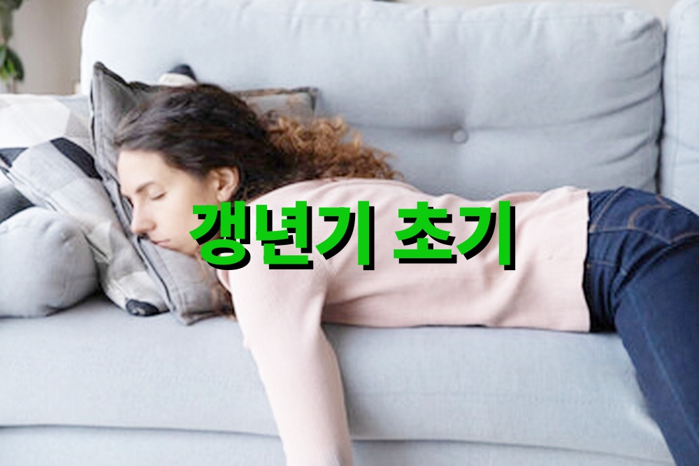 갱년기 초기 신체 변화 이해하기