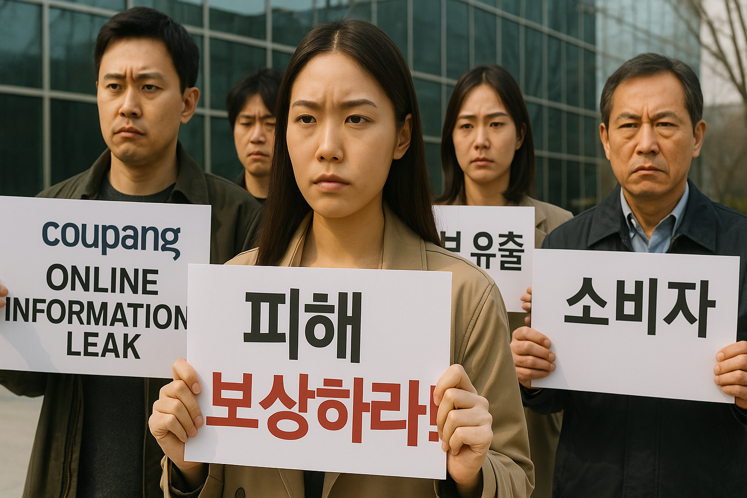 피해보상을 원하는 소비자들